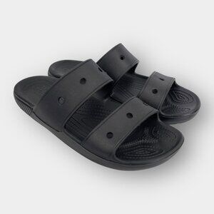 Crocs Men’s Black Classic Clogs Size 10 Slip On Lightweight Shoes Comfort